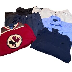 Lot of Boys Youth Clothing Size Large 6 Items 3 Shirts and 3 Tops School Play